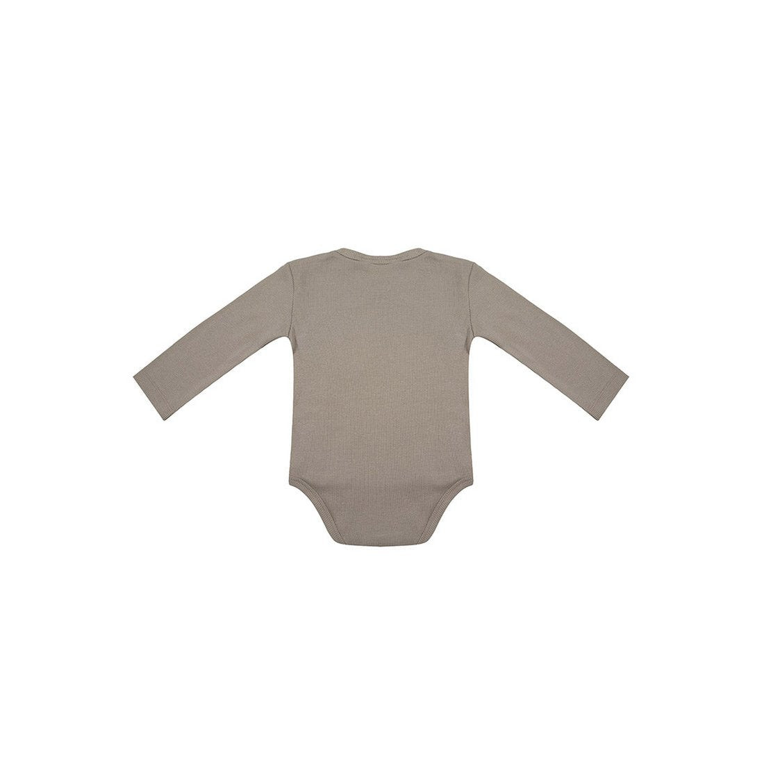 Body Long Sleeve Rib - Abbey Stone