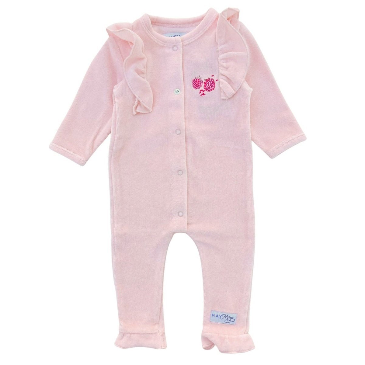 May Mays boxpakje Bella velvet ruffle roze