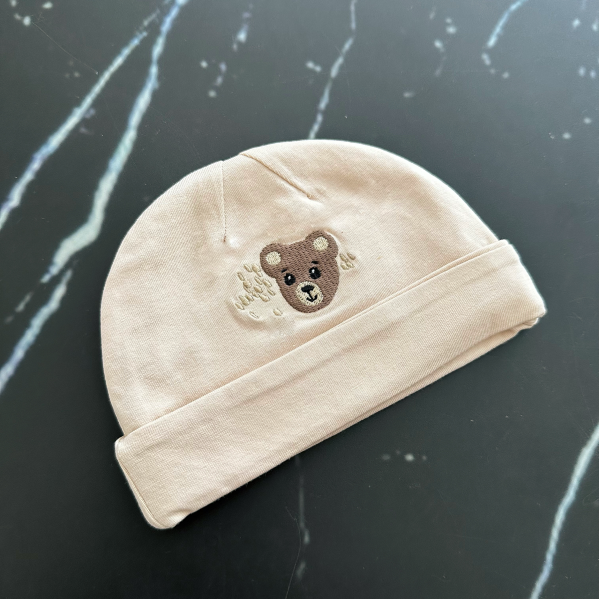 May Mays newborn mutsje Teddy beertje beige