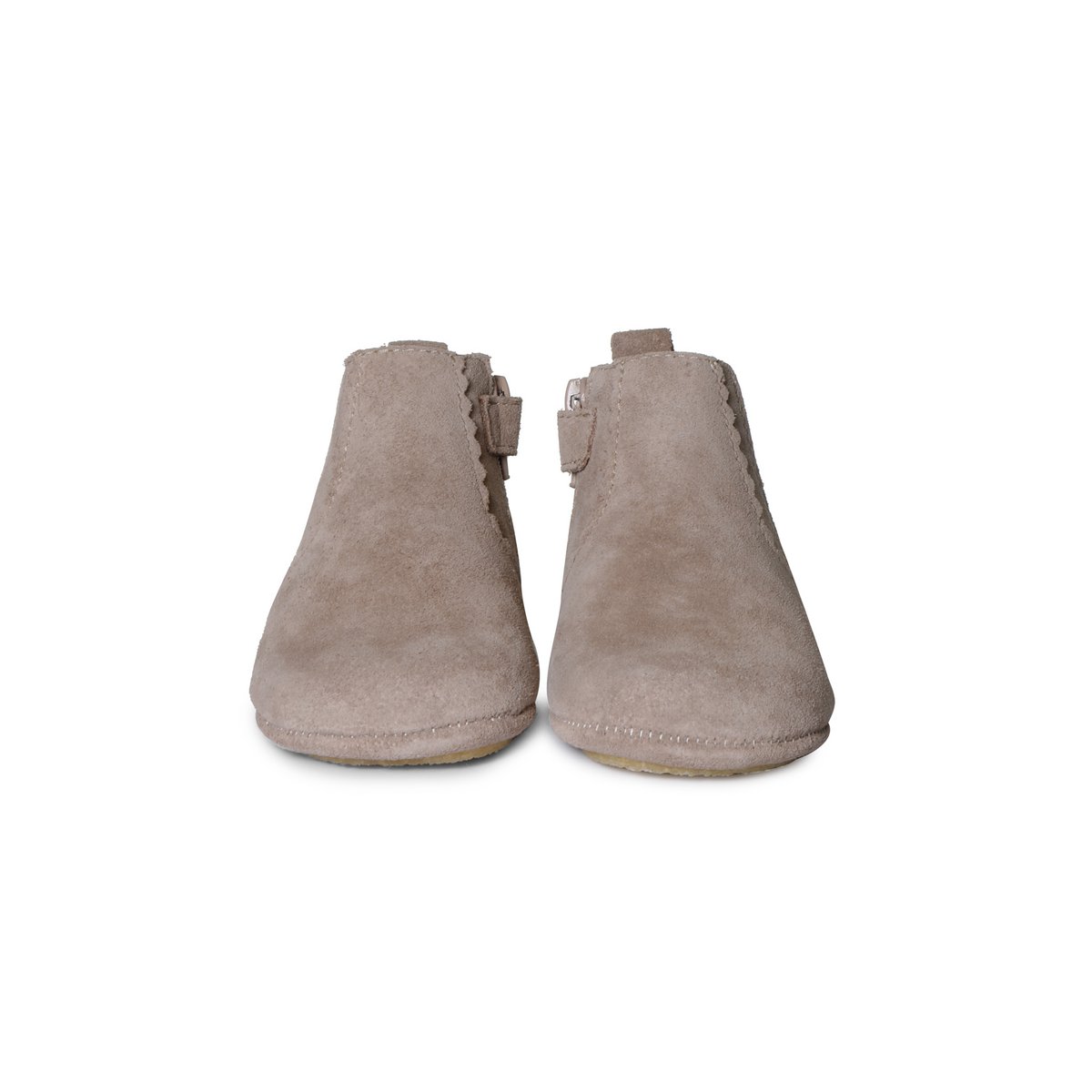Chelsea Boots Flower Edge - Taupe