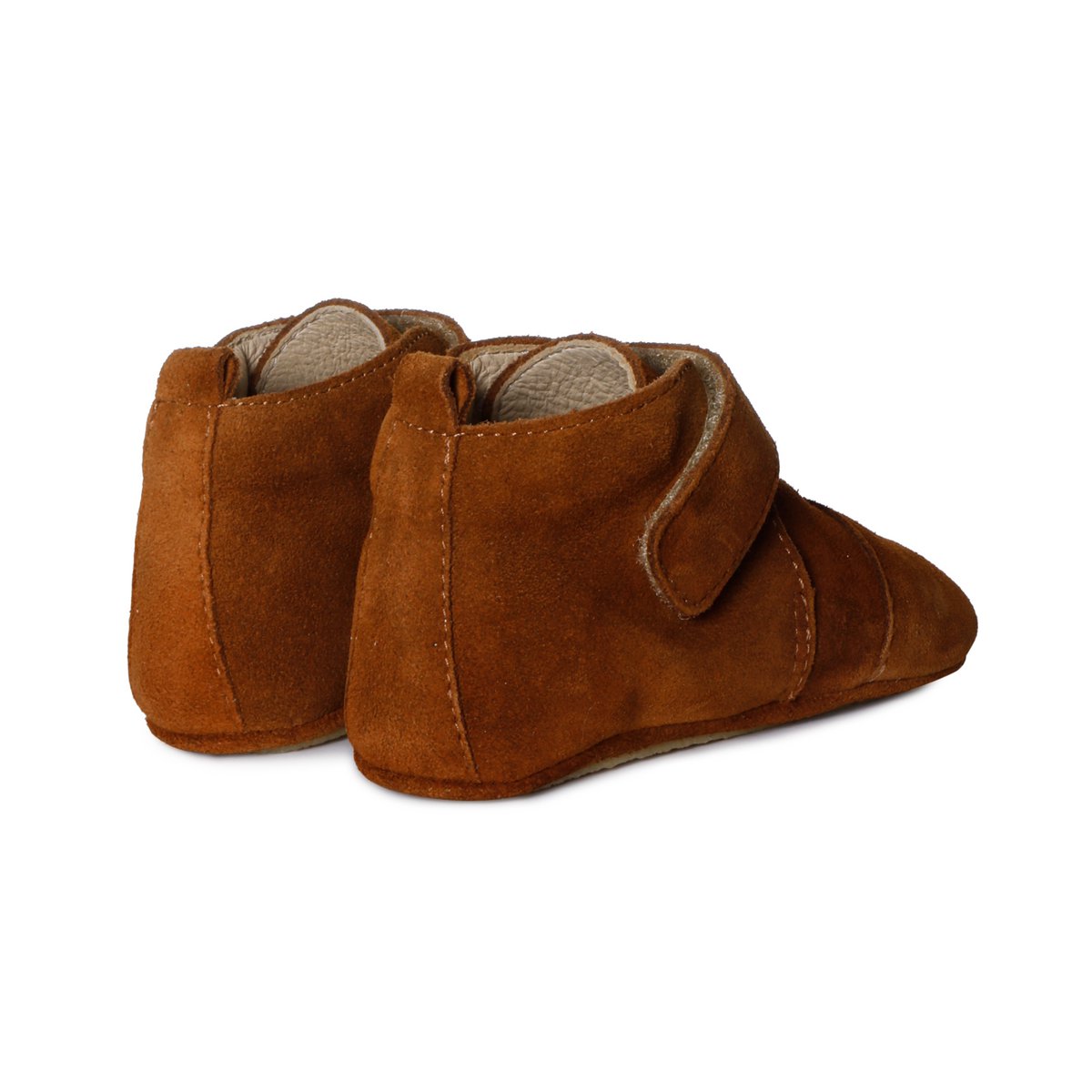 Suede Classic Boots - Cognac