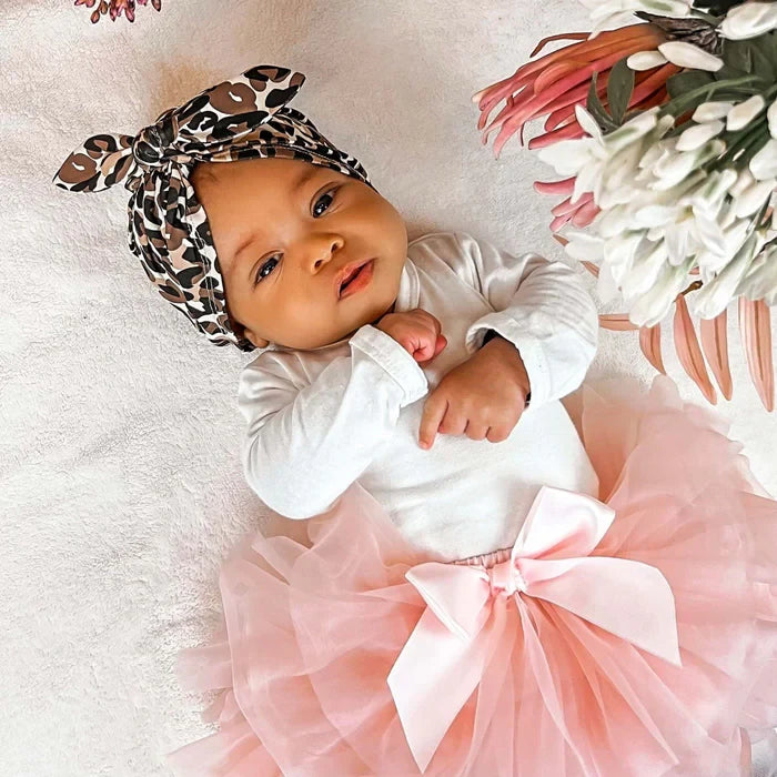 May Mays baby tutu rokje Annabel roze + GRATIS haarbandje