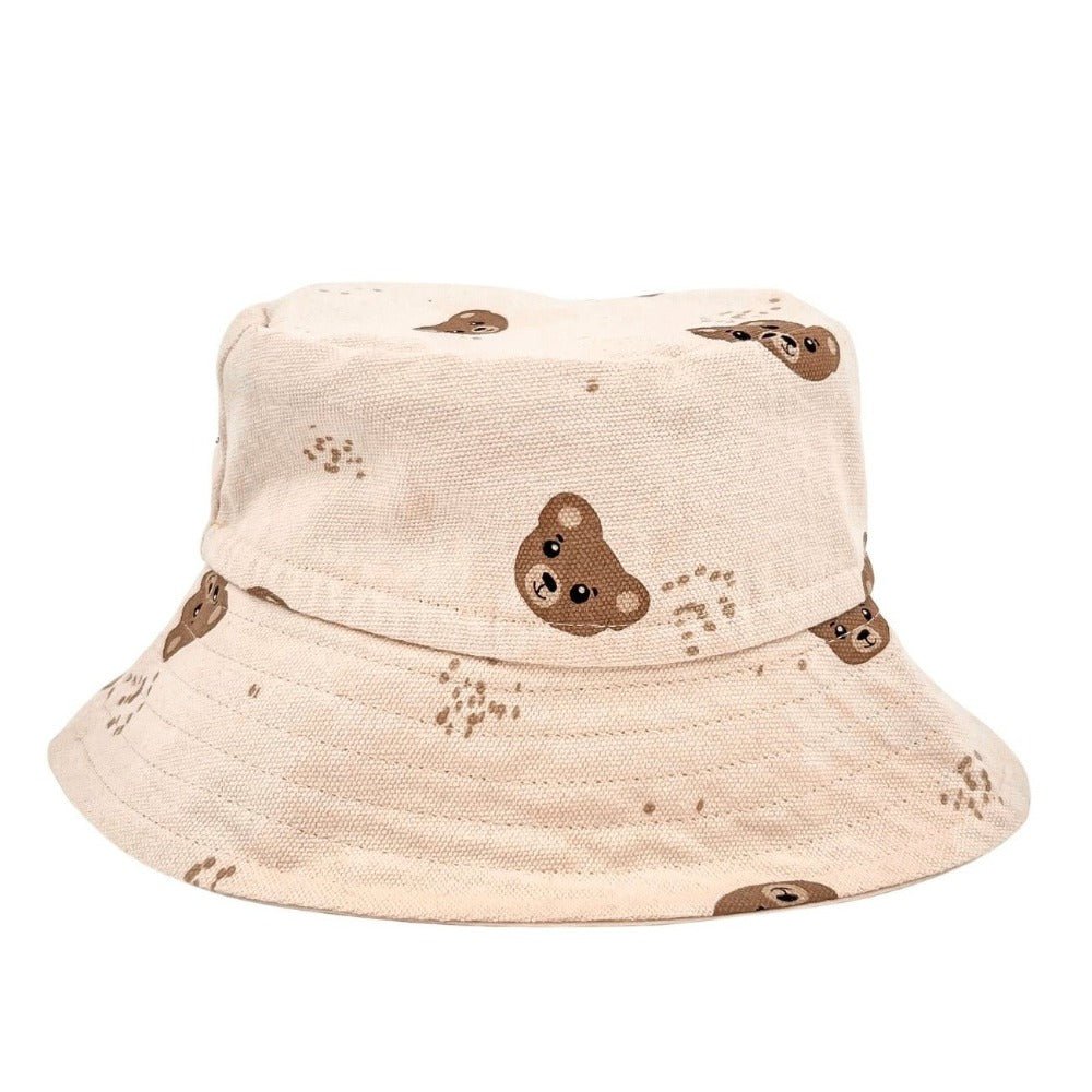 Teddy zonnehoedje | Beertjes Beige | 0-2 jaar | May Mays