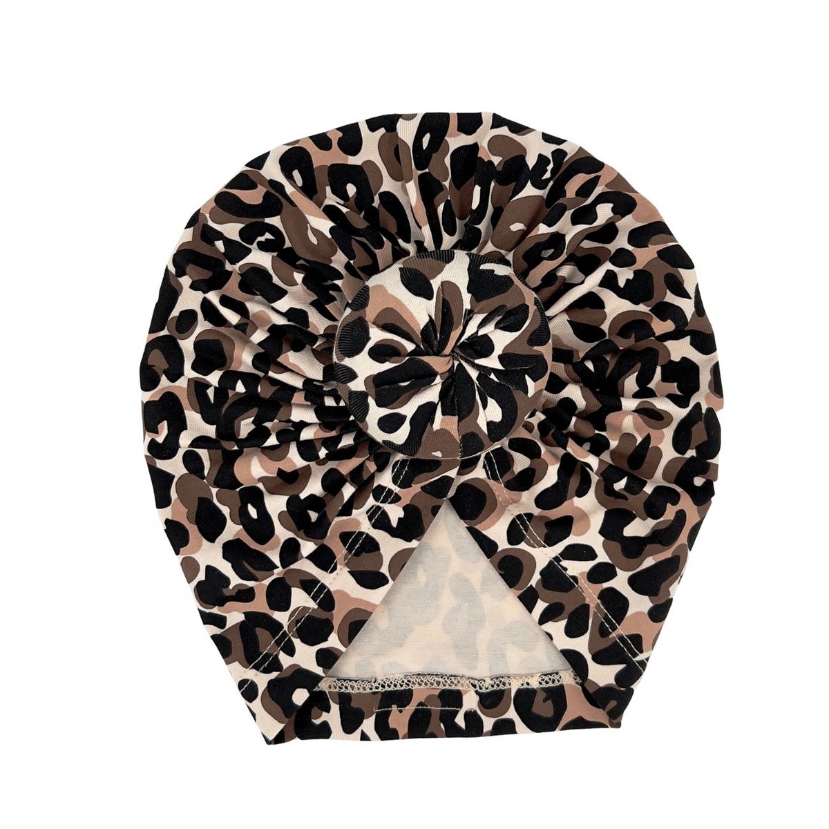 May Mays turban mutsje Lilly leopard