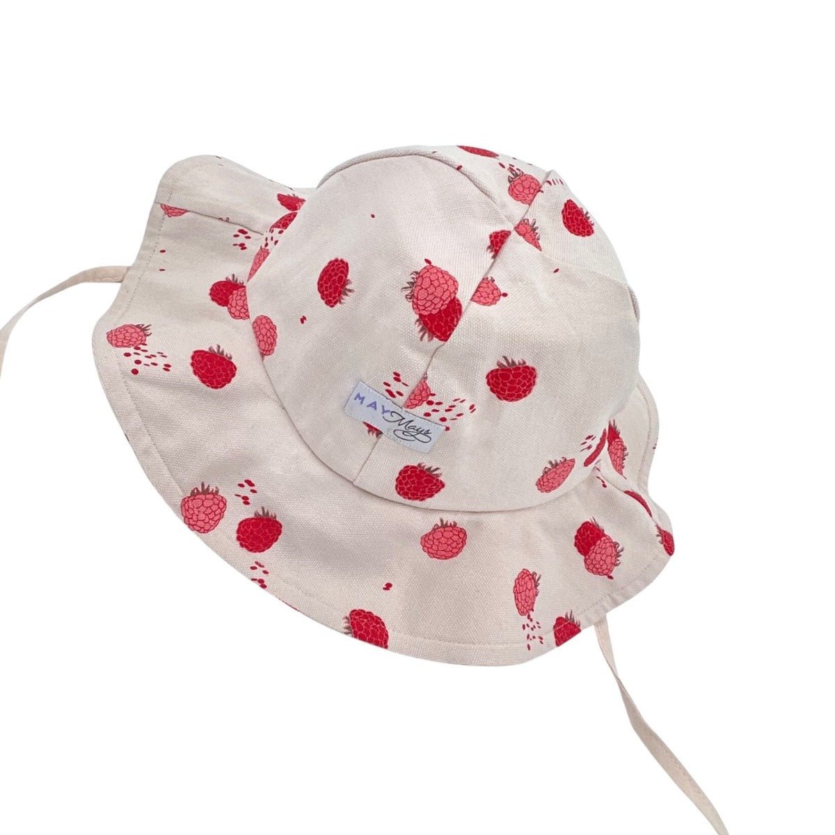 May Mays | Bella Zonnehoedje | Beige Frambozen | 0-2 jaar