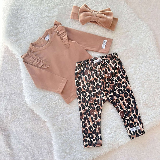 Nova Lilly setje - Shirt, legging en haarband