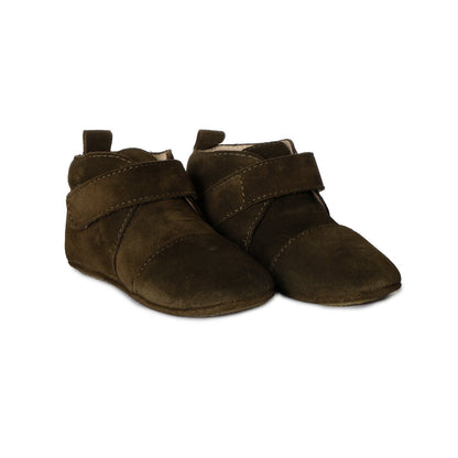 Suede Classic Boots - Moss Green