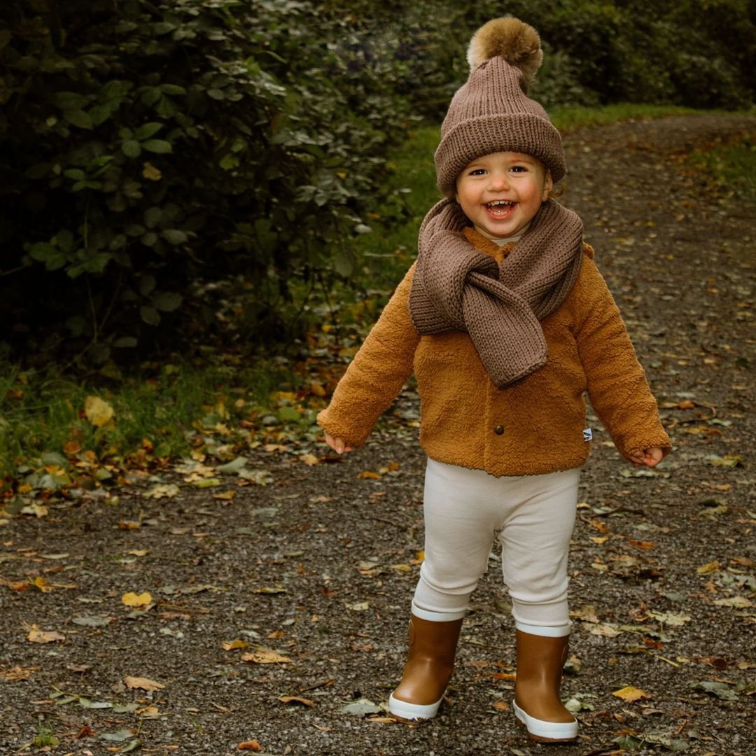 Jacket teddy camel
