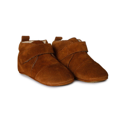 Suede Classic Boots - Cognac