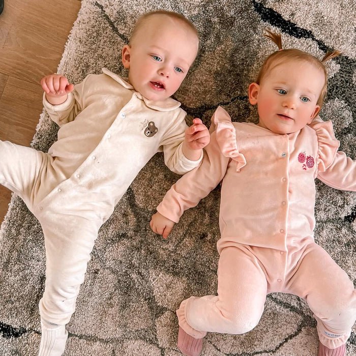 May Mays boxpakje Bella velvet ruffle roze