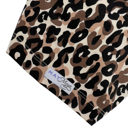 May Mays turban mutsje Lilly leopard
