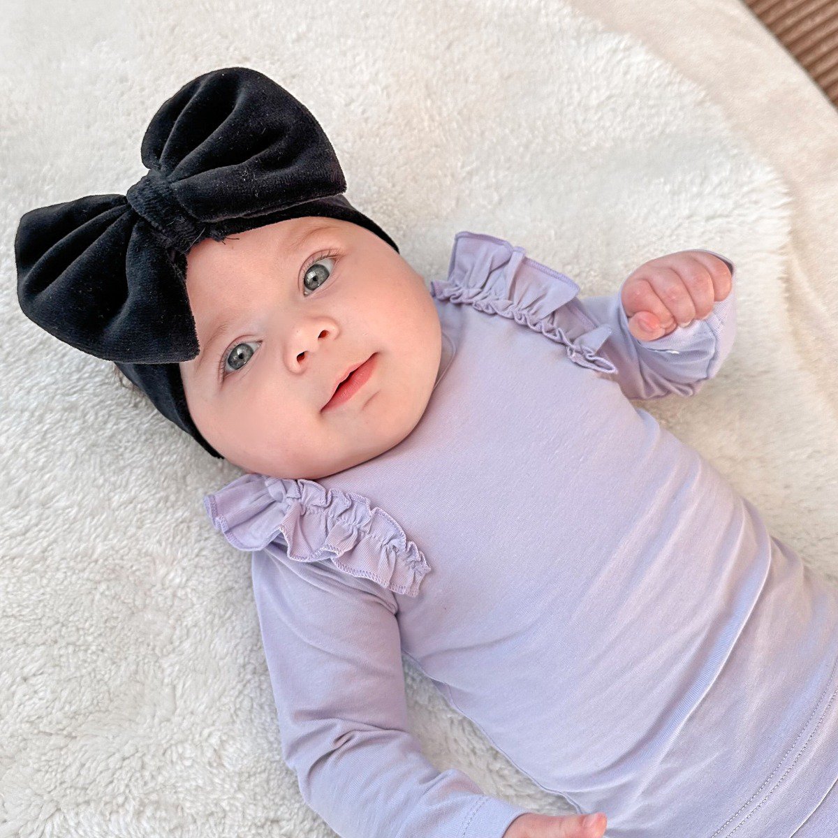 Lola ruffle setje lila