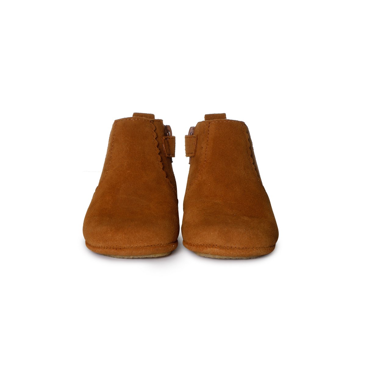 Chelsea Boots Flower Edge - Cognac