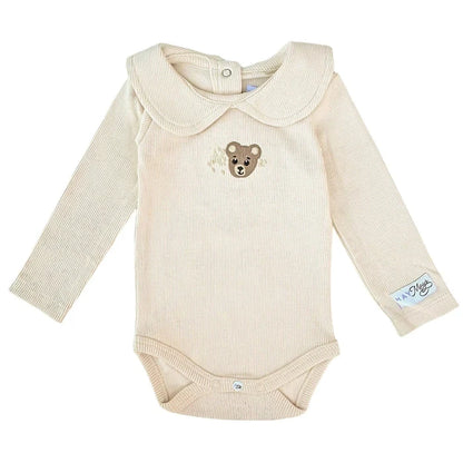 Teddy Collar Romper Beertje | May Mays
