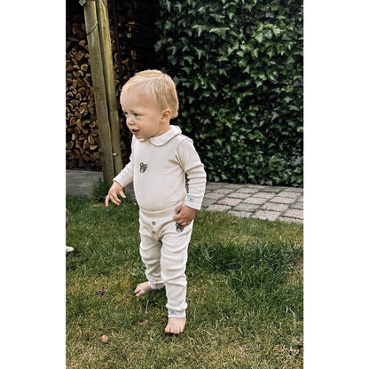 May Mays baby broekje Teddy rib beige
