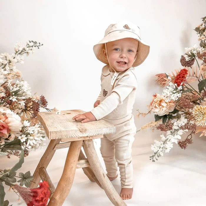 Teddy Collar Romper Beertje | May Mays