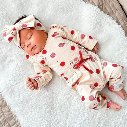 May Mays baby legging Bella frambozen