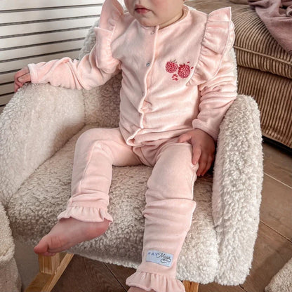 May Mays boxpakje Bella velvet ruffle roze