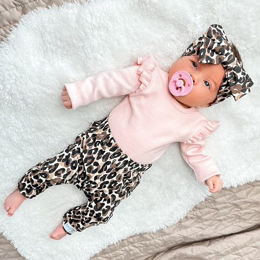 May Mays baby legging Lilly leopard