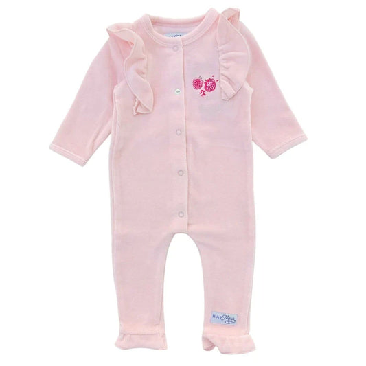 May Mays boxpakje Bella velvet ruffle roze