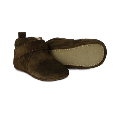 Suede Classic Boots - Moss Green