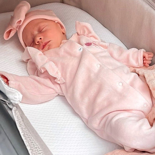 May Mays boxpakje Bella velvet ruffle roze